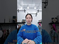 編まれる注文の肩はブランドのロゴの洗濯できるに修繕するMerrowedのボーダーを記章を付ける