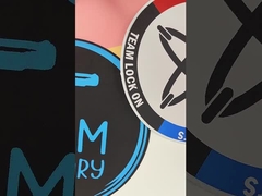 編む技術はパッチの鉄を刺繍したあや織りの生地が付属品に着せる