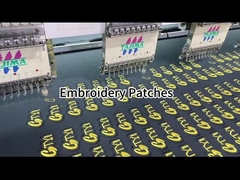 洗濯できる仕事のワイシャツの名前はパッチの注文の刺繍された鉄を修繕する