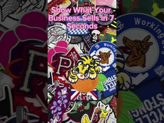 袋のための注文パッチの刺繍パッチのかわいい子供の衣類のEcoの友好的な鉄