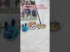 動物のカートンの習慣は衣服の帽子のために収縮しない刺繍パッチにくっつきます