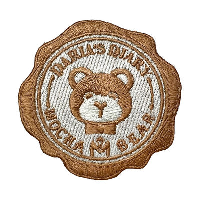 袋のための注文パッチの刺繍パッチのかわいい子供の衣類のEcoの友好的な鉄