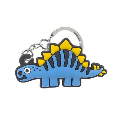 昇進のゴム製 ロゴのKeychainの適用範囲が広い倍は注文のKeychain味方した