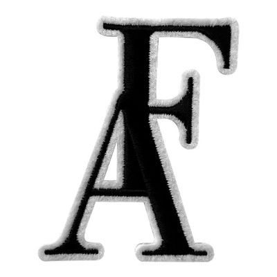 衣類のために洗濯できる刺繍されたパッチPMSの英数字の注文の鉄
