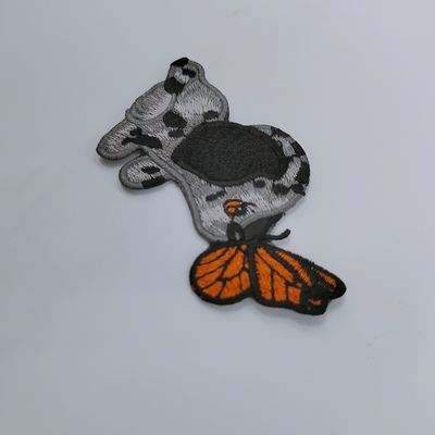 刺繍されたパッチの衣類のシュニールの注文の創造的な鉄は洗濯できる修繕する