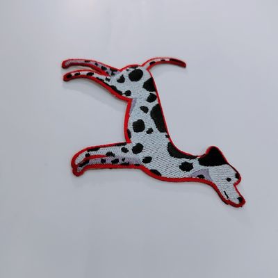 編む技術はパッチの鉄を刺繍したあや織りの生地が付属品に着せる