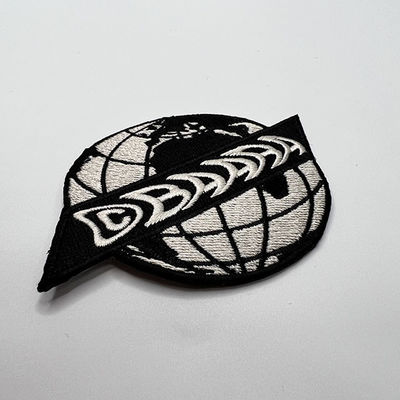 弾丸の飛行はジャケットのためのパッチによって刺繍されるボーダー刺繍パッチの鉄を模倣する