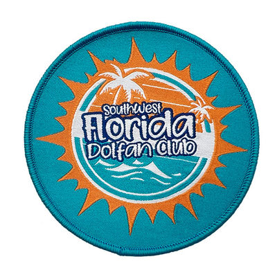 OEM ODMによって編まれる帽子はワイシャツのHoodieのための編まれたパッチの刺繍の鉄にパッチを当てます