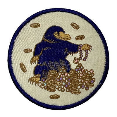 衣服のための編まれたパッチの洗濯できる刺繍パッチの主任のオランウータンの鉄