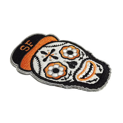 刺繍される感じられた生地の注文は衣類のために友好的なEcoを修繕する