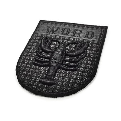 注文のロゴのパフ3Dは衣服の付属品のためのパッチを刺繍した