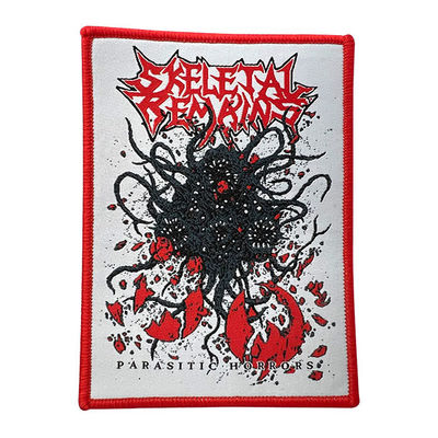 洗濯できる赤いMerrowedの刺繍のバッジのボーダーによって編まれるロゴ パッチPMS色の鉄