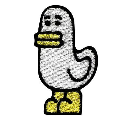 刺繍されたパッチの動物のカートンの注文の棒衣類の帽子のための収縮無し