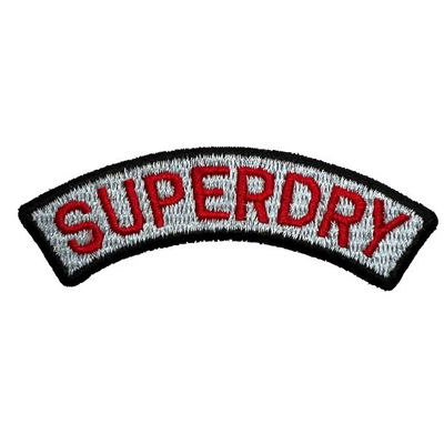 ロゴ デザイナー習慣は刺繍されたパッチのジャケットの洗濯できる鉄のために修繕する